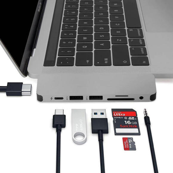 HyperDrive SOLO USB-C Hub MacBook & USB-C, Gray5