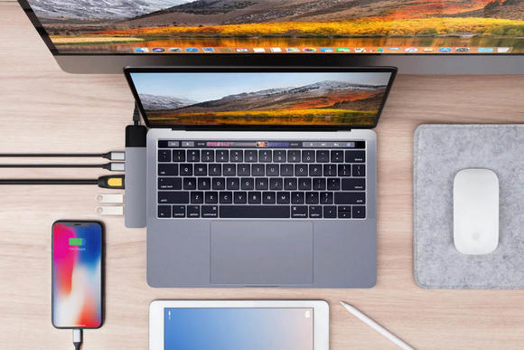 HyperDrive NET Hub pro USB-C pro MacBook Pro, Gray5