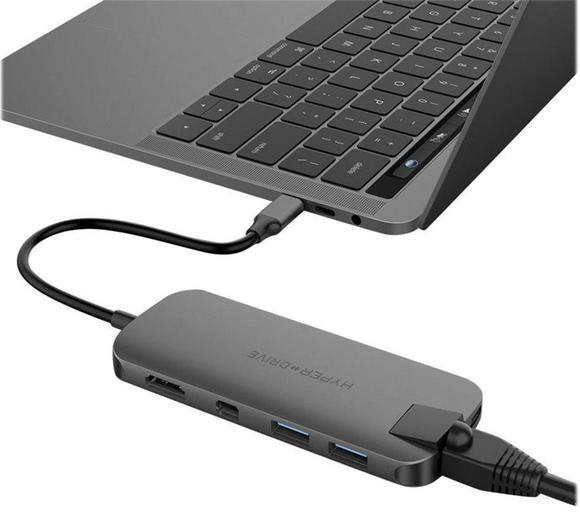 HyperDrive 8-in-1 SLIM USB-C Hub, Space Gray5