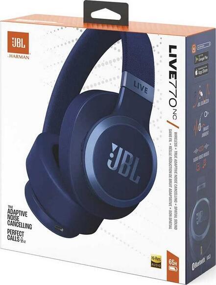 JBL Live 770NC bezdrátová stereo sluchátka, Blue6