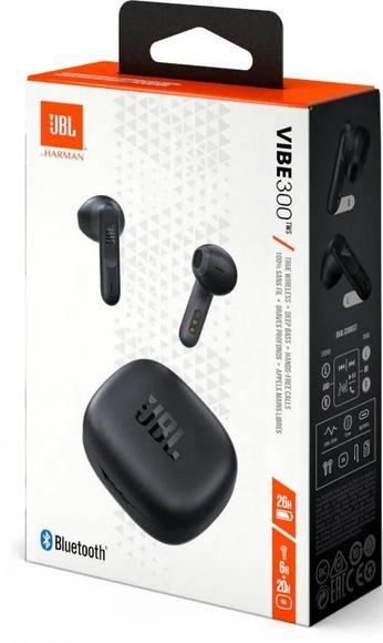 JBL Vibe 300TWS bezdrátová sluchátka, Black6