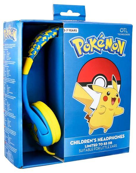 OTL Pokemon Pikachu dětská sluchátka 3,5mm6