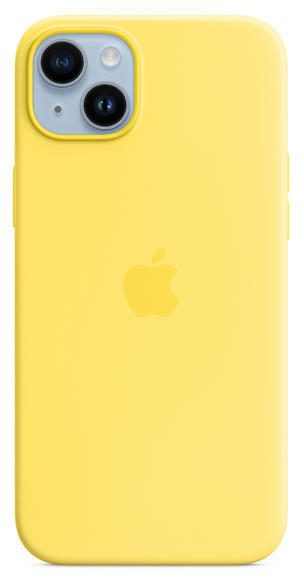 iPhone 14 Plus Silicone Case MagSafe - Canary Yell6