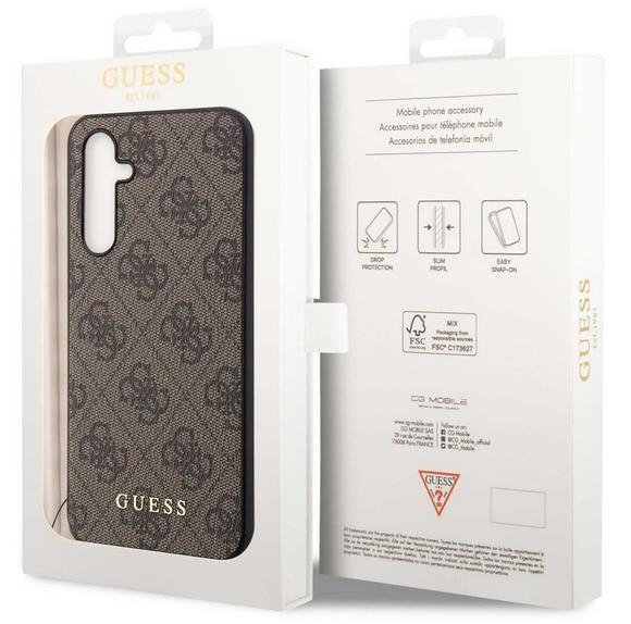 Guess Charms Hard Case 4G Samsung A54 5G, Brown6