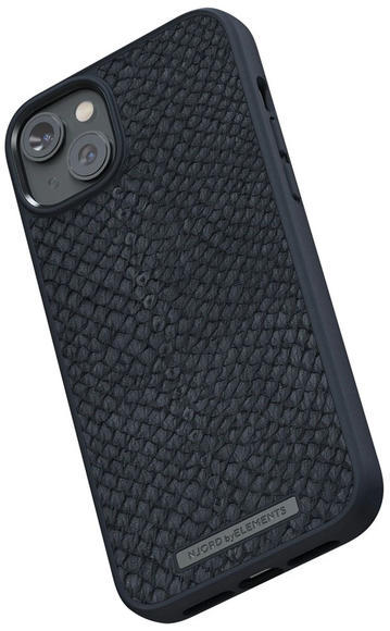 Njord Salmon Leather Case iPhone 14 Plus, Black6
