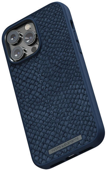 Njord Salmon Leath.Case iPhone 13/14 Pro Max, Blue6