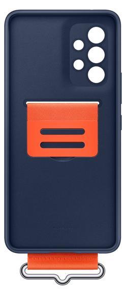 Samsung Silicone Cover with Strap A53 5G, Navy6