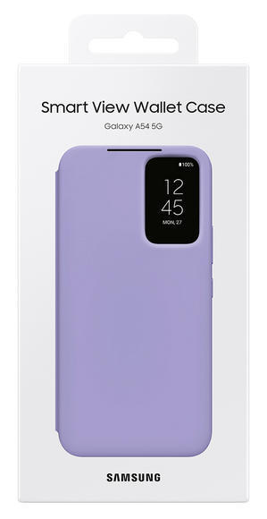 Samsung Smart View Wallet Case Galaxy A54 5G,Purpl6