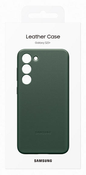 Samsung Leather Case Galaxy S23+, Green6