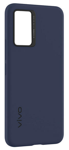 Vivo V21 5G Silicone Cover, Dark Blue  6
