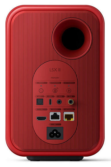 KEF LSX II Lave Red6