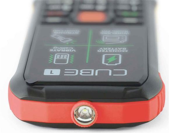 CUBE1 X200 odolný tlačítkový telefon - Red6