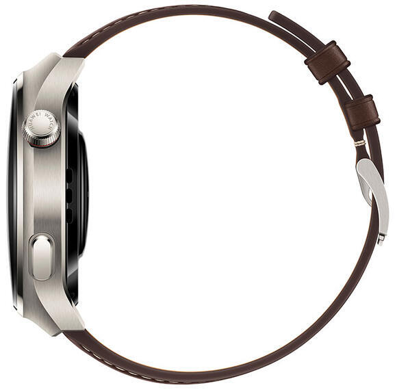 Huawei Watch 4 Pro Titan + Brown leather6