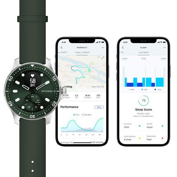 Withings Scanwatch Horizon SE 43mm, Green6