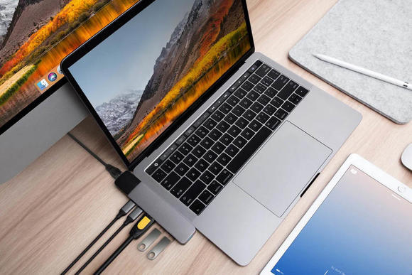 HyperDrive NET Hub pro USB-C pro MacBook Pro, Gray6