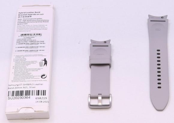 Samsung ET-SHR89LS Leather Band 20mm M/L, Silver6