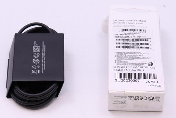 Samsung EP-DX310JBEGEU USB-C kabel 3A, 1.8m, Black6