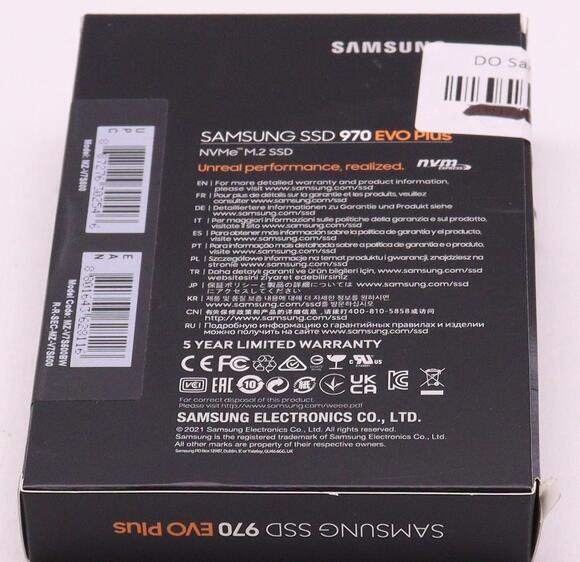 Samsung 970 EVO PLUS 500GB6