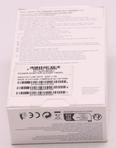 Samsung EP-TA220NBE Power nabíječ Duo 35W, Black6