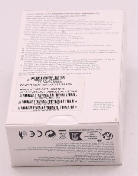 Samsung EP-TA220NBE Power nabíječ Duo 35W, Black6
