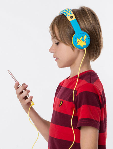 OTL Pokemon Pikachu dětská sluchátka 3,5mm7