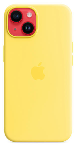iPhone 14 Silicone Case MagSafe - Canary Yellow7