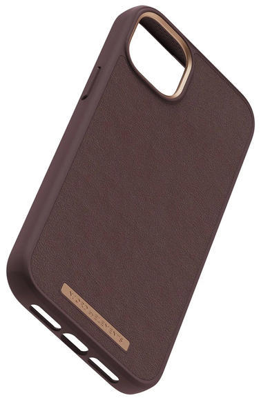 Njord Genuine Leather Case iPhone 14 Plus, Dark Brown7