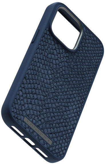 Njord Salmon Leath.Case iPhone 13/14 Pro Max, Blue7