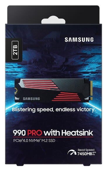 Samsung 990 PRO with Heatsink 2000GB7