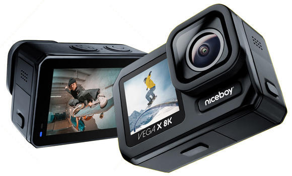 Akční kamera Niceboy VEGA X 8K7