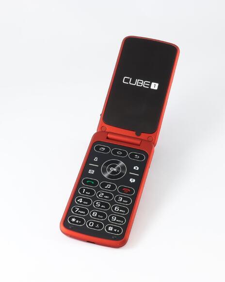 CUBE1 VF500 tlačítkový telefon typ V - Red7
