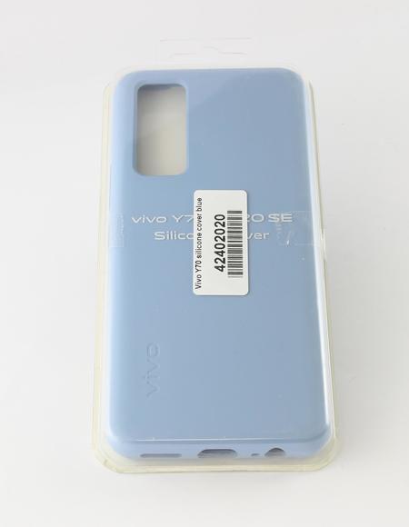 Vivo Y70 silicone cover blue7