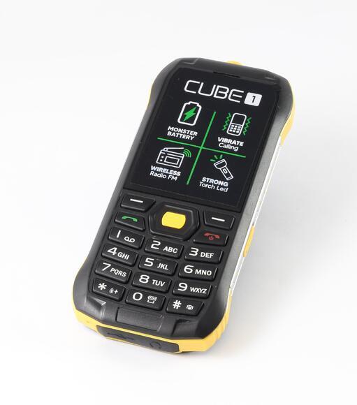 CUBE1 X200 odolný tlačítkový telefon - Yelow7