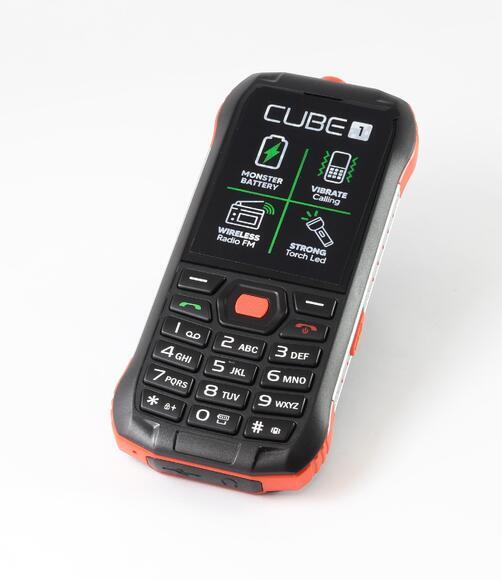 CUBE1 X200 odolný tlačítkový telefon - Red7