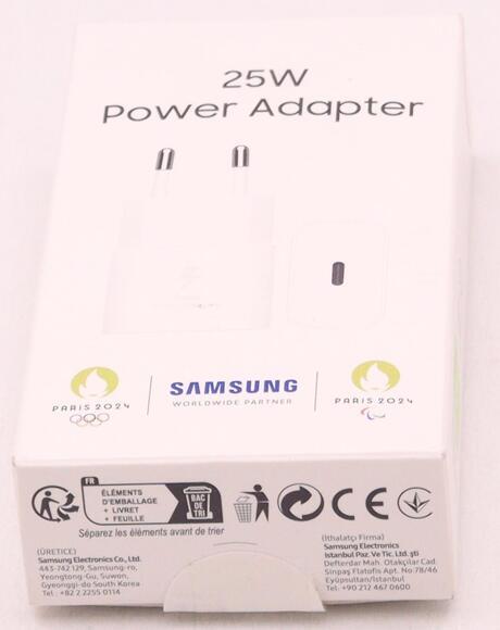 Samsung EP-T2510NW 25W Fast Charger bez kabelu,Whi7