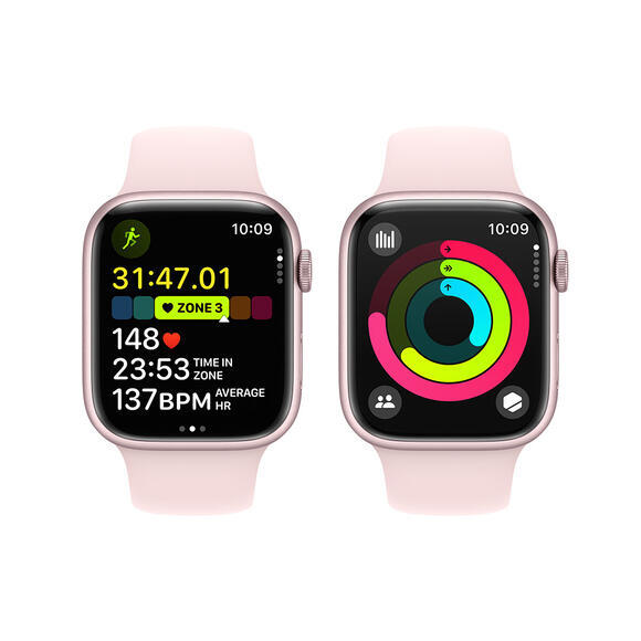 Apple Watch Series 9 45mm Pink, Pink SB, S/M8