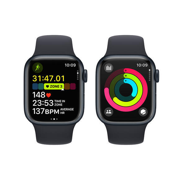 Apple Watch S9 Cell 41mm Midnight Alu,Mid SB,S/M8