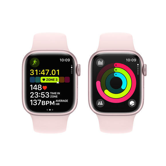 Apple Watch S9 Cell 41mm Pink Alu, Pink SB, S/M8