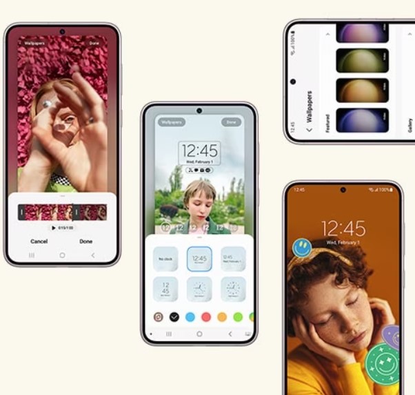 Nová řada smartphonů Samsung Galaxy S23.